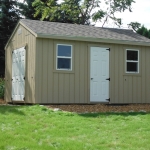 Vernon WI 12x16 with extra people door and windows